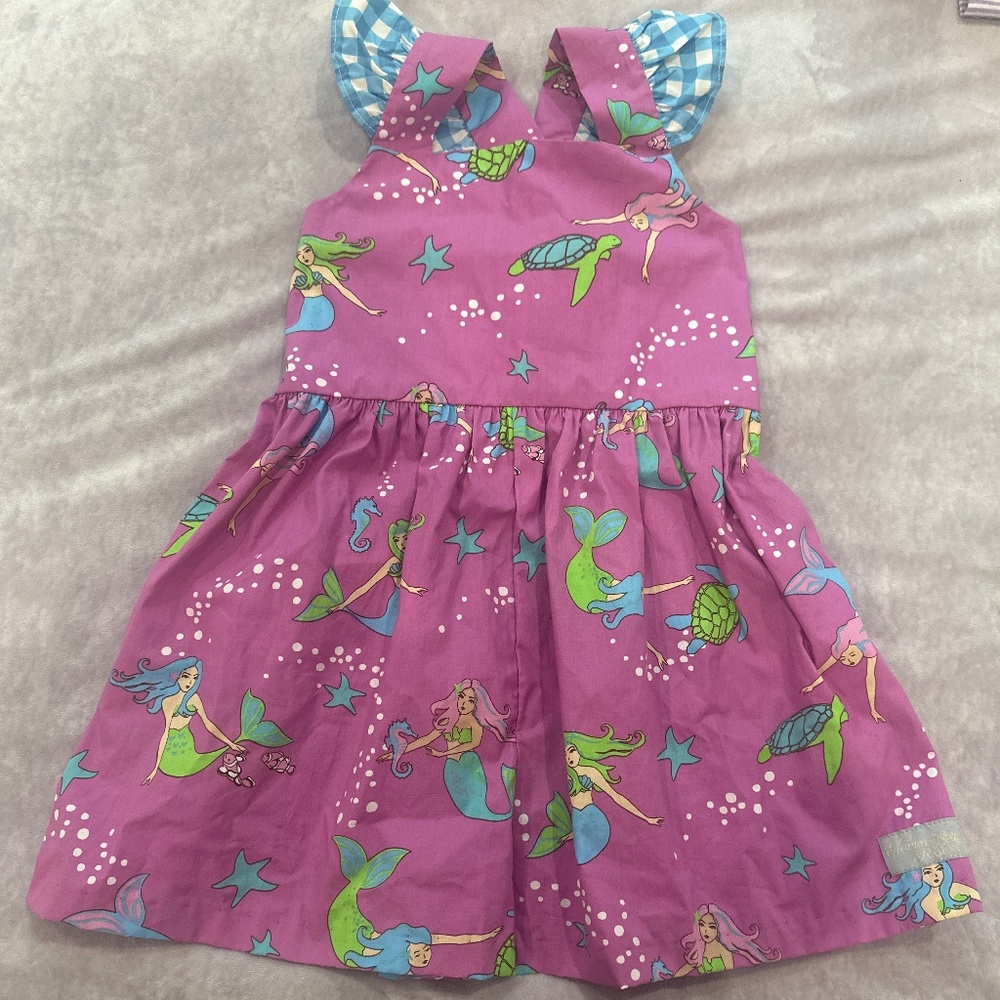 Eleanor Rose Mermaid Romper